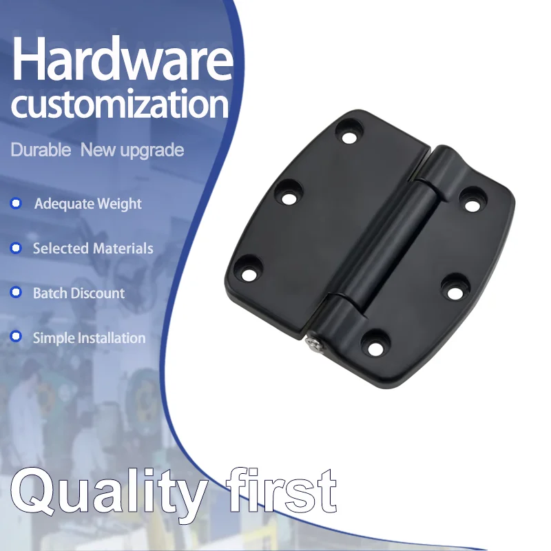 

Heavy Duty Black Iron Hinges Are Suitable For External Loading Doors Of Industrial Equipment And Medical Equipment Vehicles