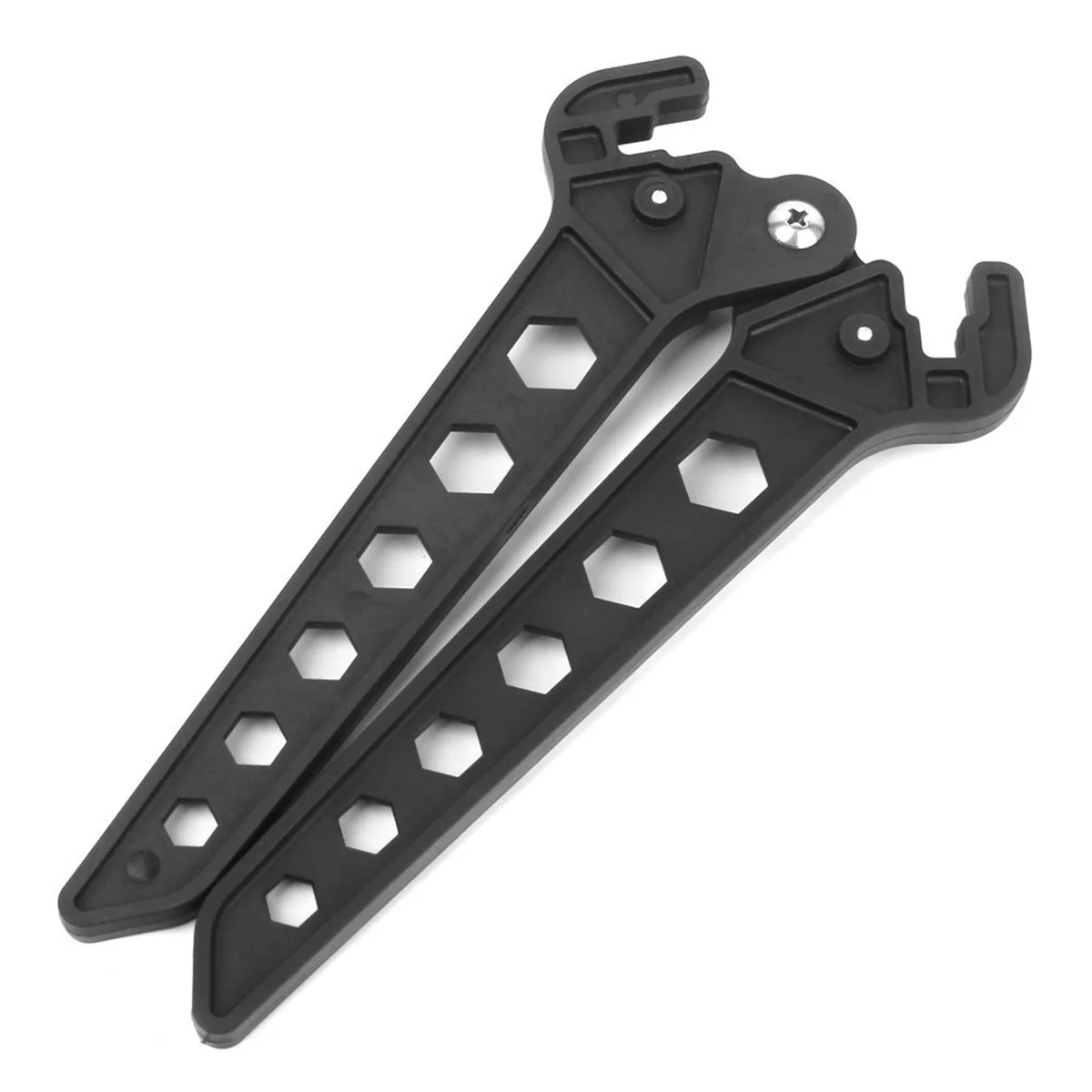 

Stand 22*11Cm Black Scissors Style Arrow Holder For Compound Recurve Bows Arrow Kick Stand Storage Rack