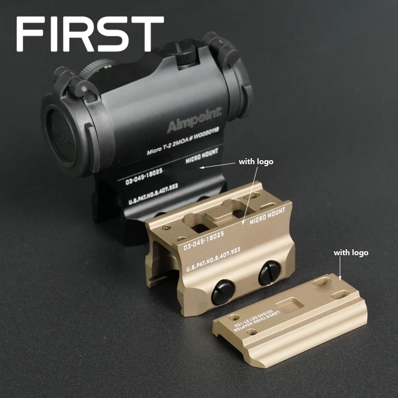 

Tactical DD CNC Aluminum Optics Riser Heightening Mount Suitable AP T Series Rifle Scope Bracket For 20mm Picatinny Rail