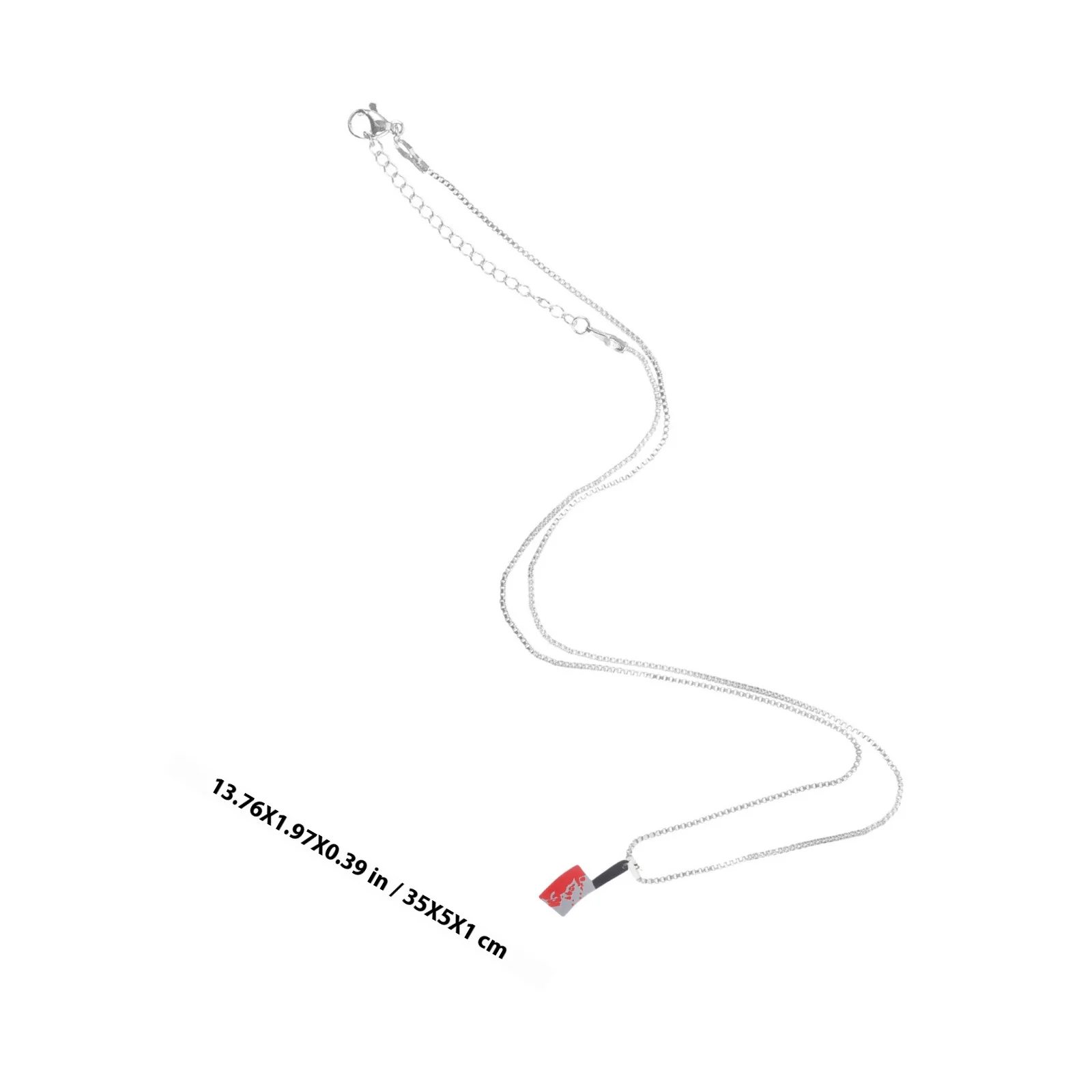 Coole kettingen voor mannen Gothic Cutter Legering Hanger Ketting Mode Sleutelbeenketting voor Reizen Dating Feestkleding