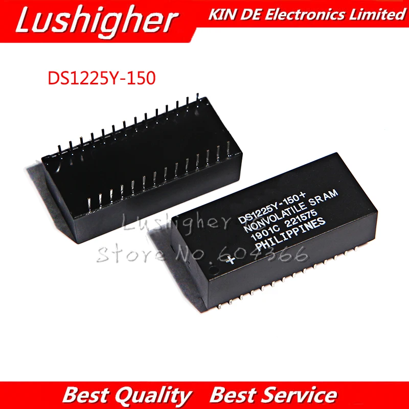 1pcs  DS1225Y-150 DIP28 DS1225Y-150+ DS1225 DIP-28 New Original DIP