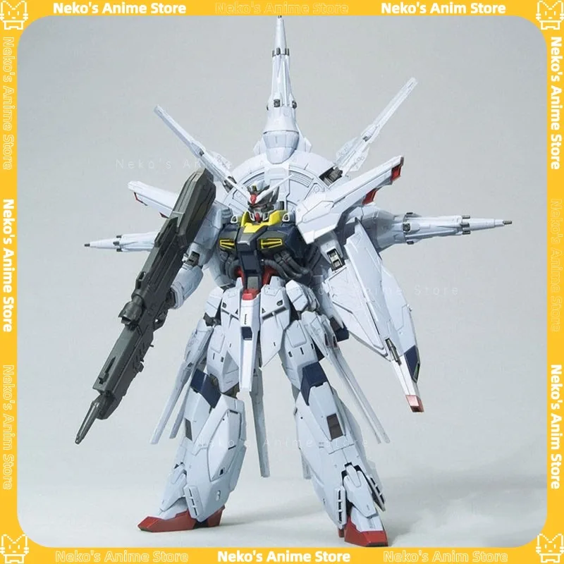 【Em estoque】BANDAI MG 1/100 Gundam Providence SEED Padrão Modelo Kit Figura de ação Anime Modelo Trendy Desktop Doll Colecionáveis