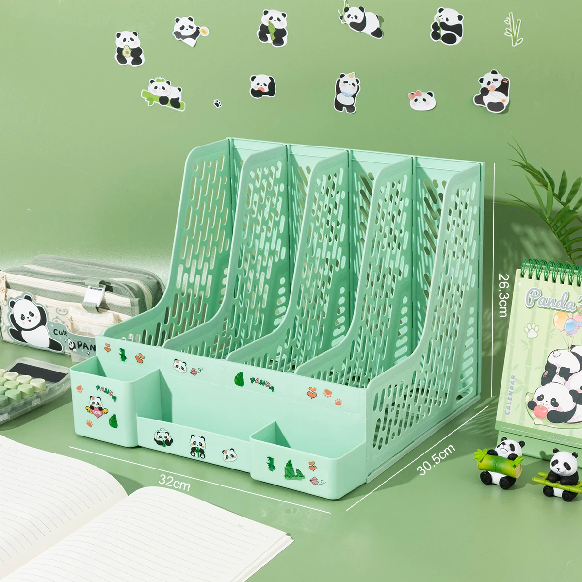 File Storage Rack A4 Office Thickened File Frame Document Rack Book Stand Test Paper Bookshelf Storage Rack Information Frame