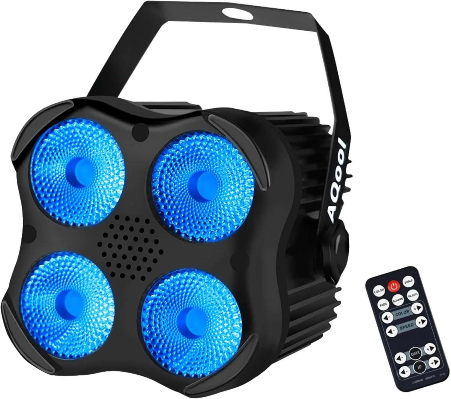 

Stage Par Light, Aqool Rgbw Led Par Can Light, Super Bright Dj Wash Light with Remote Control and Dmx Control, for Events, Weddings, Birthdays, Churches, Christmas Parties, Dance Performances, Pd01