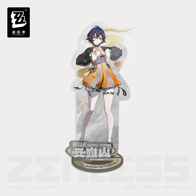 [Genuine] miHoYo Game Zenless Zone Zero Acrylic Stand Yunkui Summit Yixuan Wise Anime Prop Desktop Ornament Cosplay Xmas Gifts
