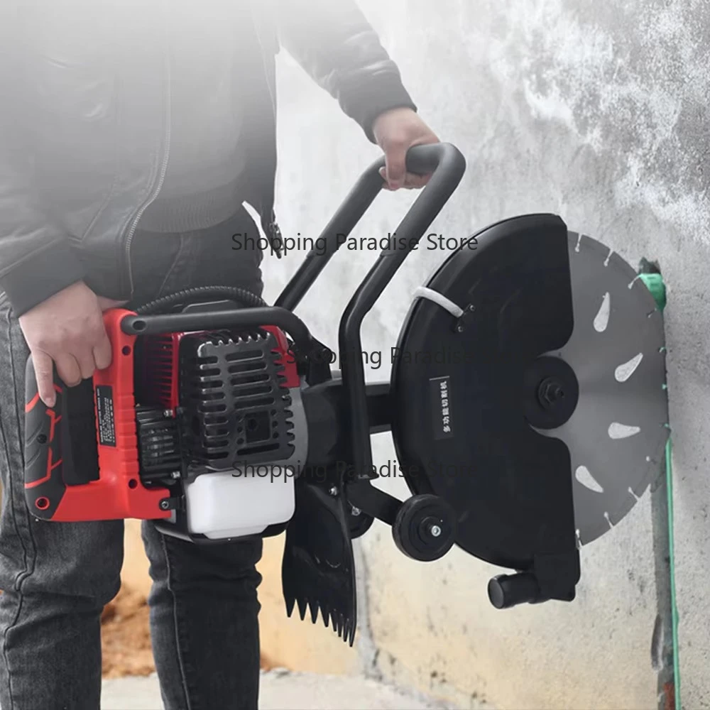 

Factory Sale Handheld Portable Road Cutter Saw Concrete Wall Cutting Machine on Wall