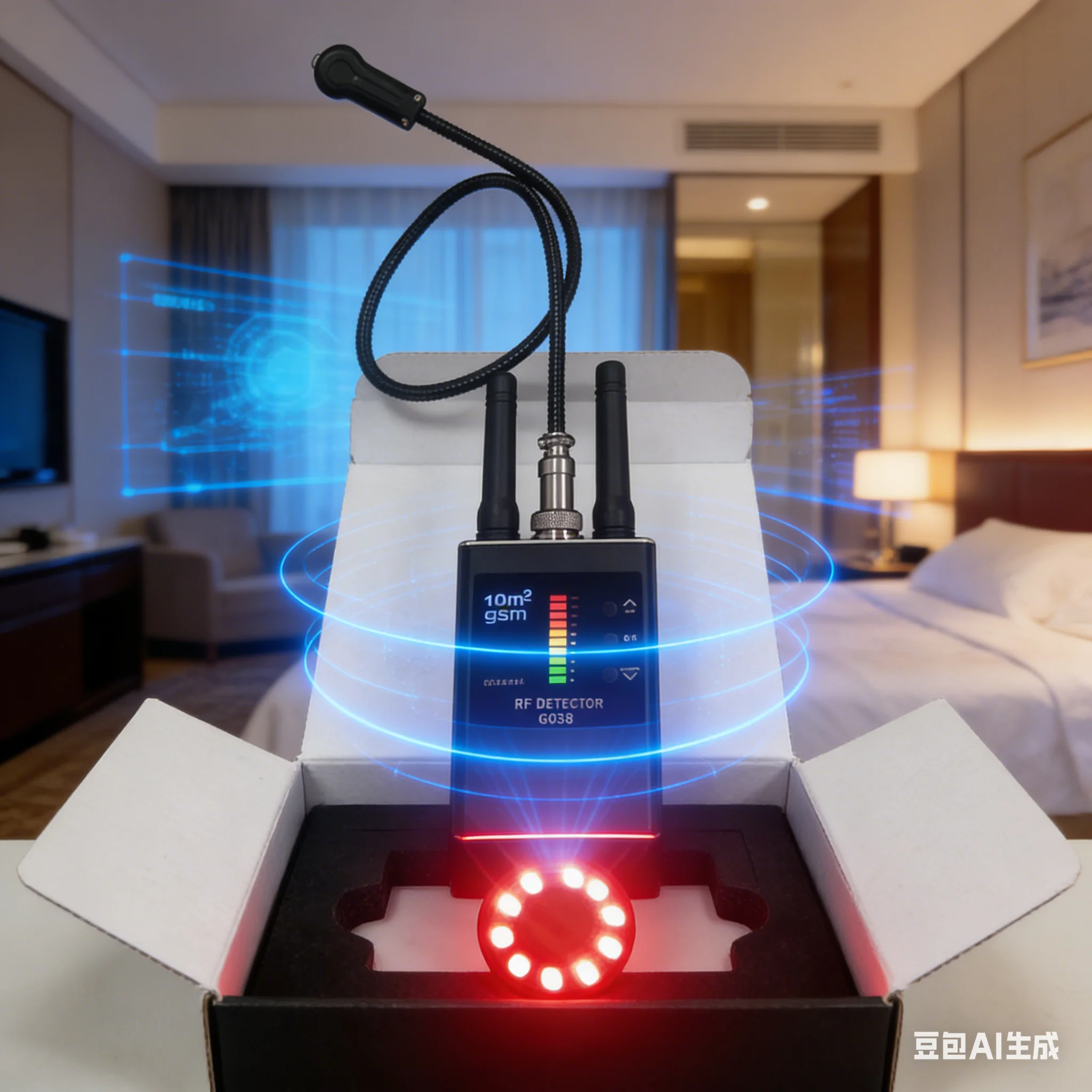 

Профессиональный беспроводной детектор радиочастотных сигналов, GSM-жучков, GPS-трекеров, скрытых камер, автоматический антишпионский сканер безопасности