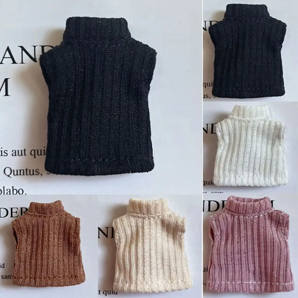 

High Quality Dolls Accessories Doll Knitted Coat DIY 5 Colors Doll Outfits Doll Clothes 1/11 1/12 OB11 Dolls