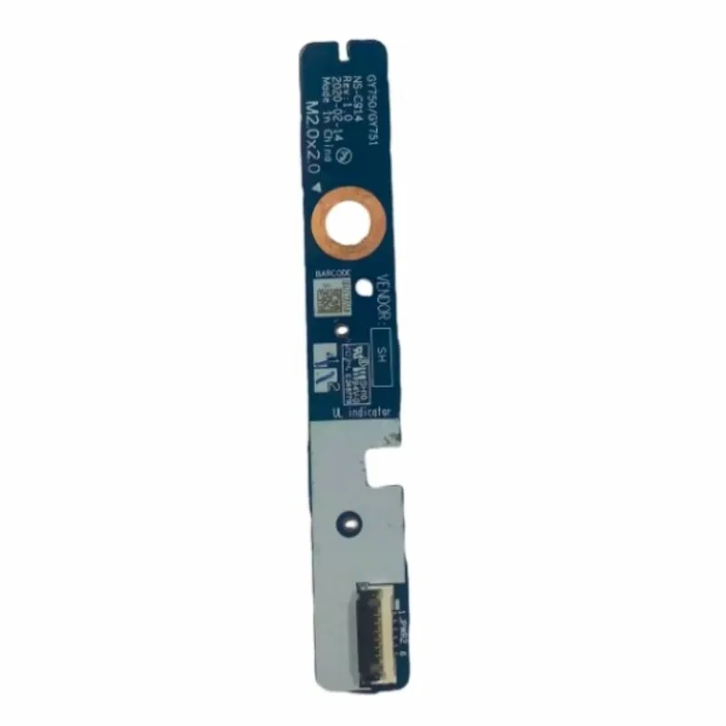 

Для Lenovo Legion 5-17ACH6H USB плата кнопки питания без кабеля GY750/GY751 синий NS-C913