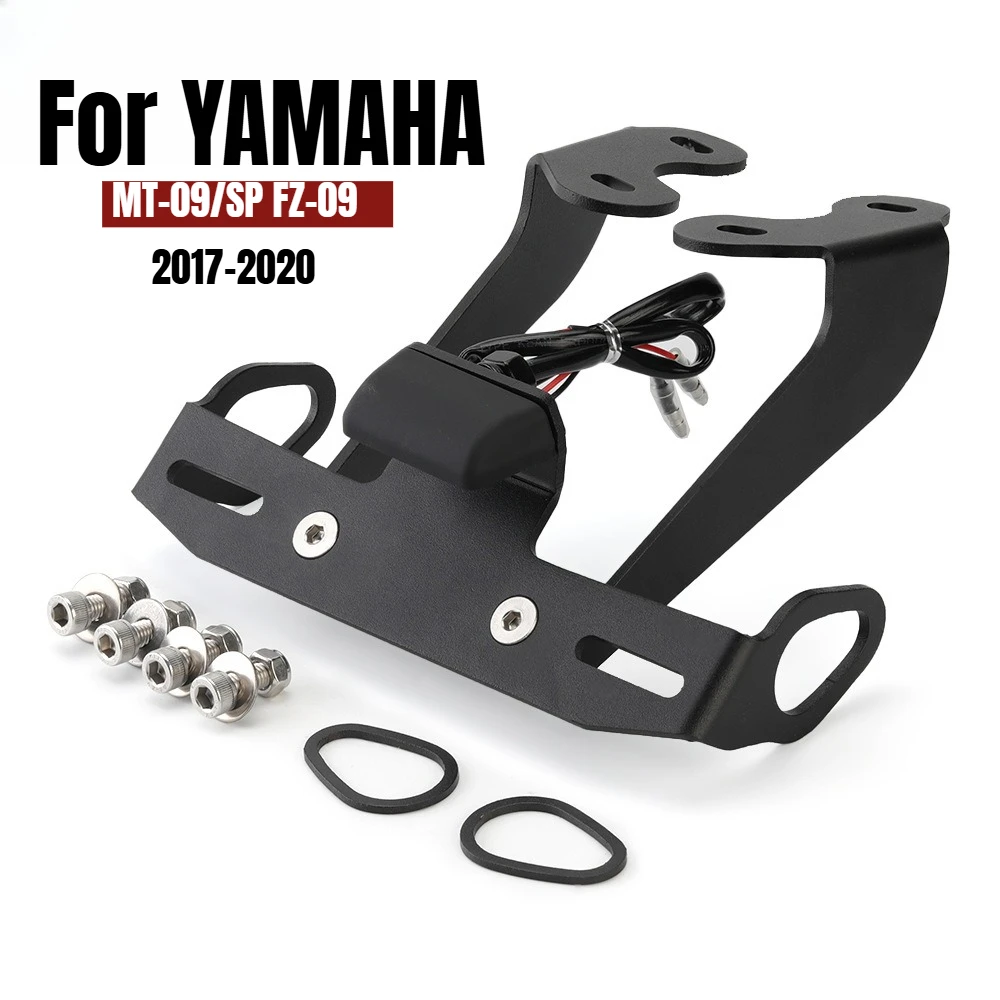 

For YAMAHA MT-09/SP FZ-09 2017-2020 MT09 MT09SP MT-09SP Motorcycle LED Light Tail Tidy Fender Eliminator License Plate Holder