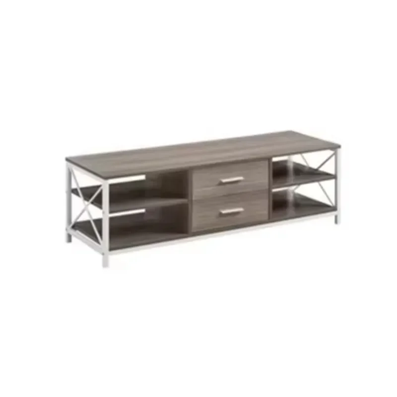 TV Cabinet for Living Room  Modern Style TV Cabinet with Storage and Metal Frame Hotel Furniture TJ-45