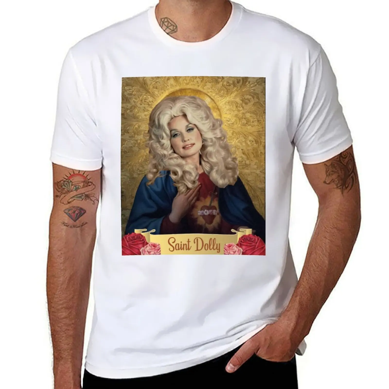 

Saint Dolly Parton - Saint Doll T-Shirt t shirts cotton 100% cotton t shirt pack T-Shirt