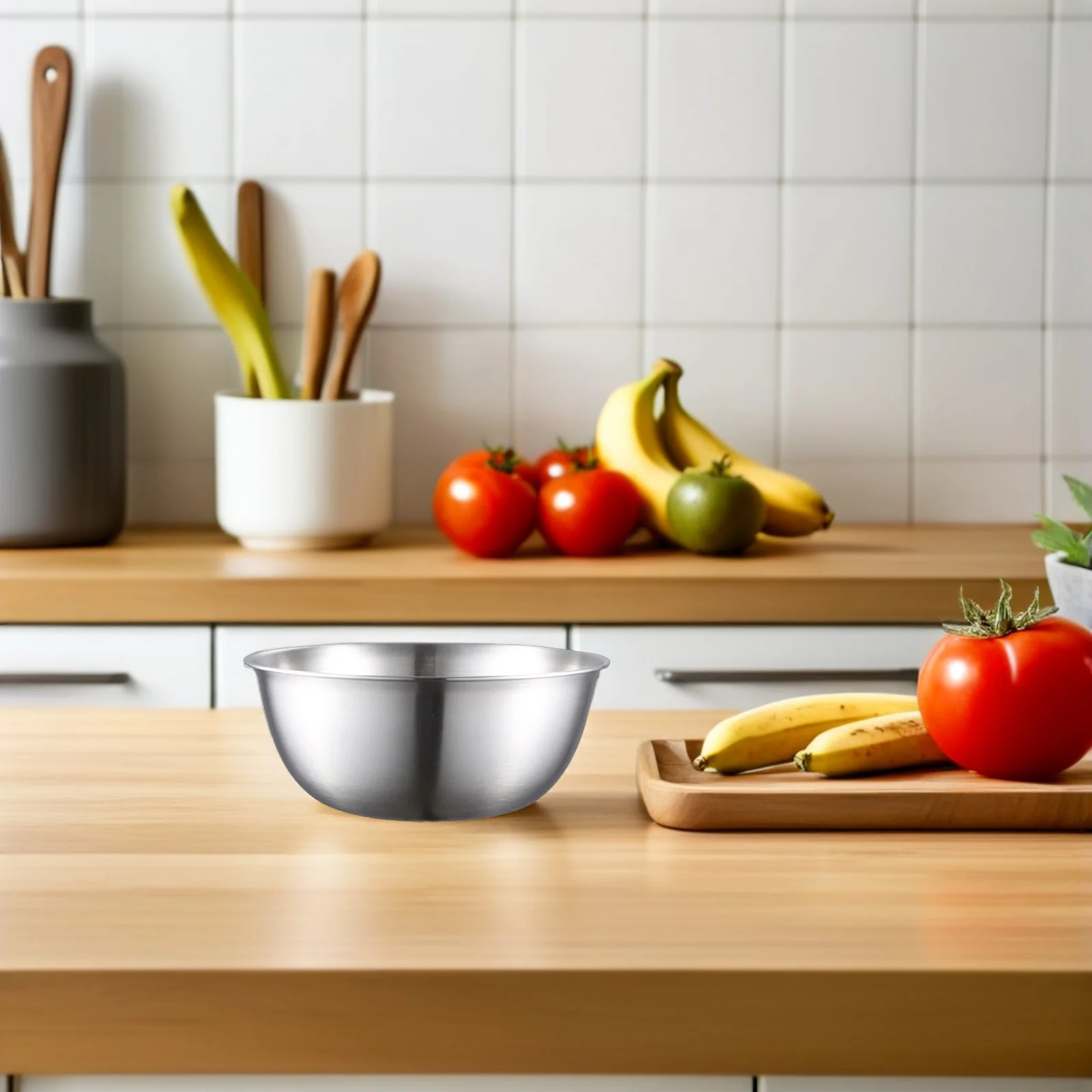 

2Pcs Stainless Steel Draining Basket Fine Mesh Colander for Rice Washer Vegetable Cleaner Kitchen Strainer Basin Multi