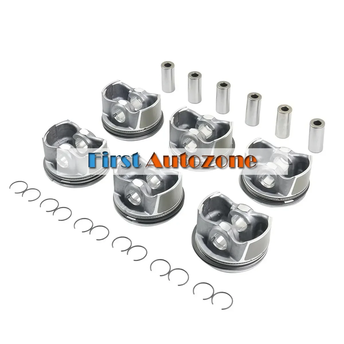 6PCS Pistons Rings Set 2720303717 2720304017 for Mercedes C-CLASS CL203 S204