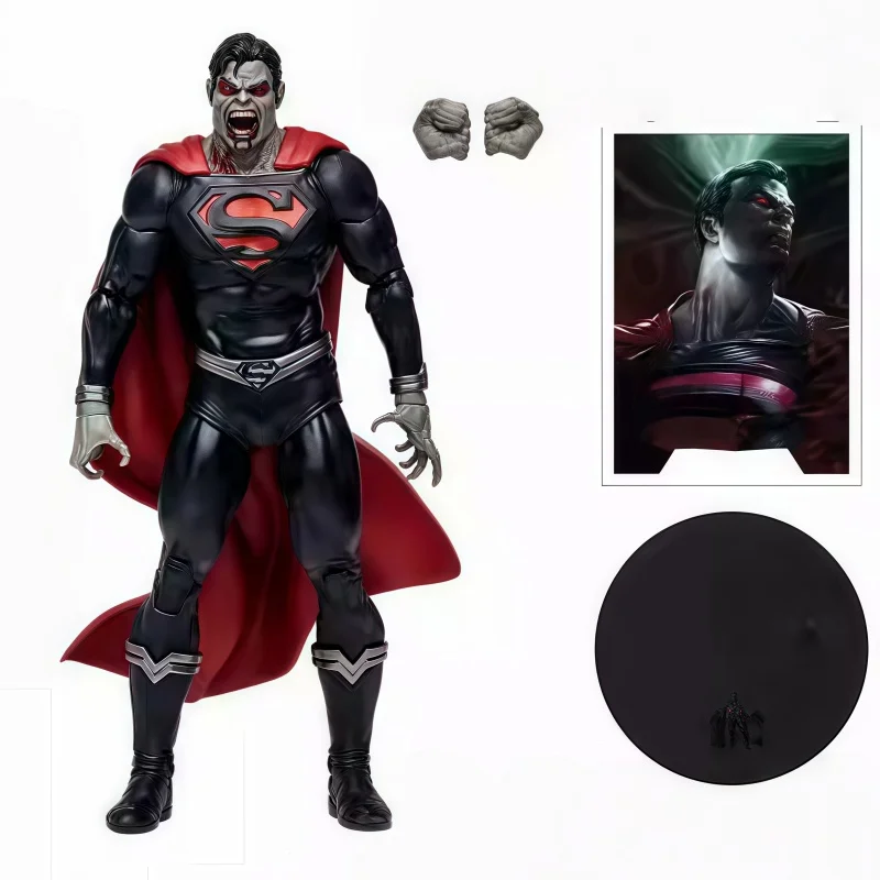

new DC series vampire version Superman model toys Joint mobility holiday gift desktop ornament collectibles in stock