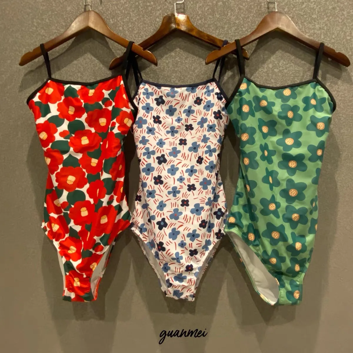 

Ретро-японский купальник Pure Desire с бретелями, женский эластичный термокупальник для плавания, утягивающий, сексуальный, для соревнований