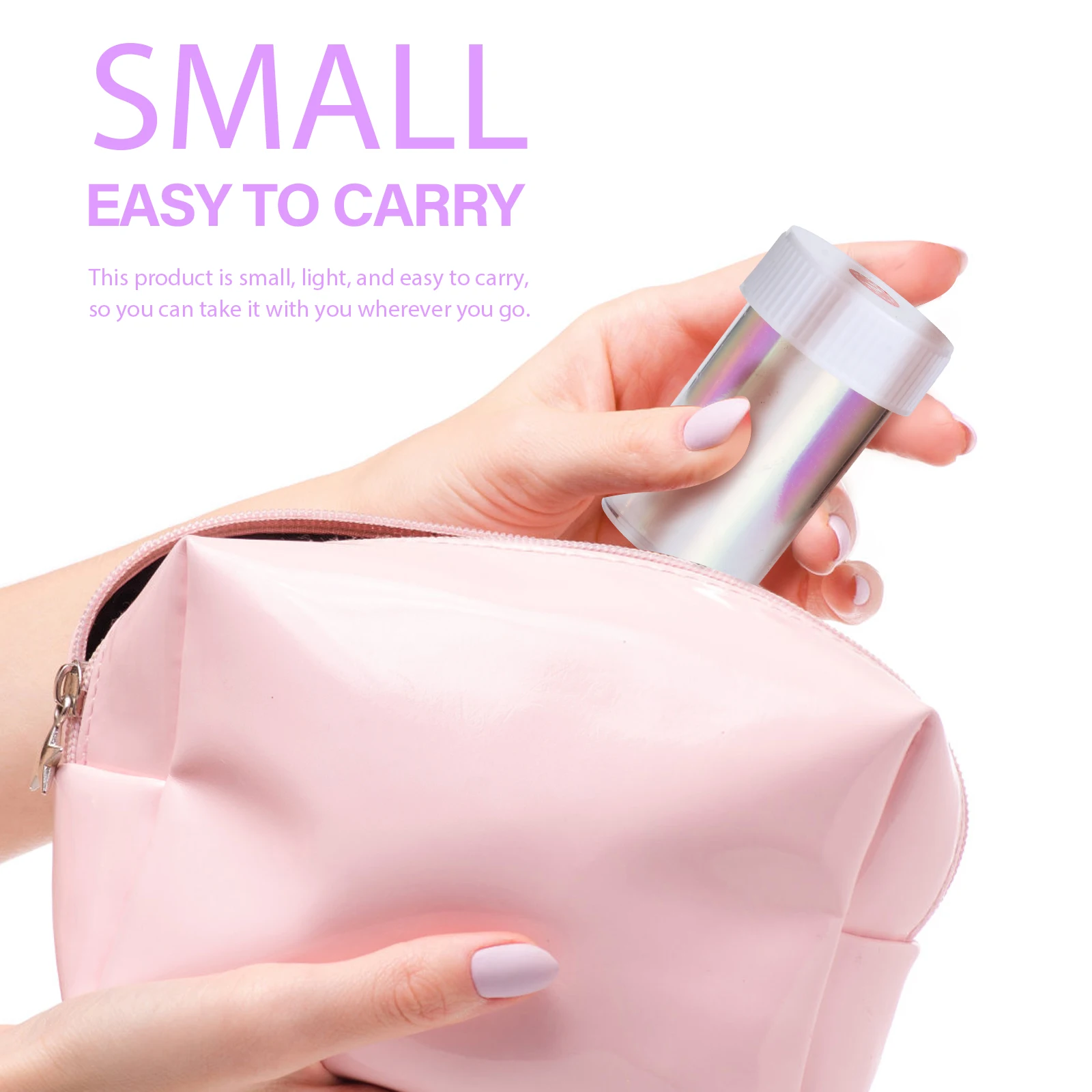 10 قطعة آيس كيوب مسمار الفن السيلوفان لتقوم بها بنفسك نقل ملصقات للتقليم الإبداعي الملونة لامعة لوازم الأظافر الزخرفية #4