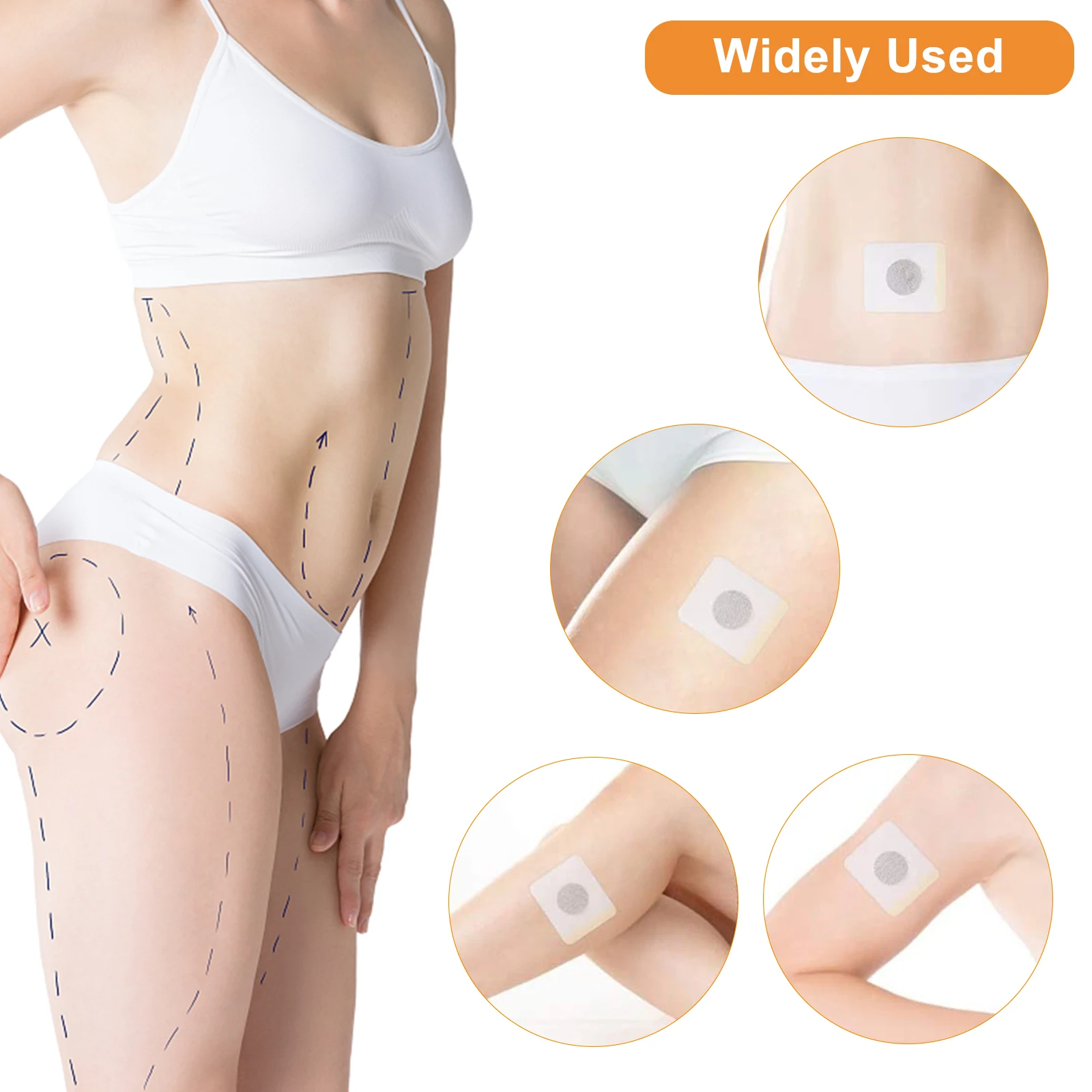 Slimming Patch Fast Burning Weight Lose Natural Herbs Sticker Body Shaping Magnetic Thinner Abdomen Navel Slimming Patch