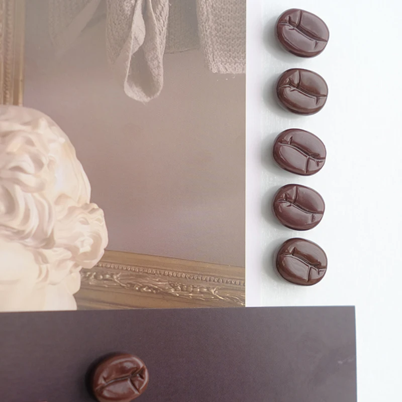 Cute home decoration simulation toy coffee bean coffee maker decor refrigerator magnetic paste fridge magnet housewarming gifts
