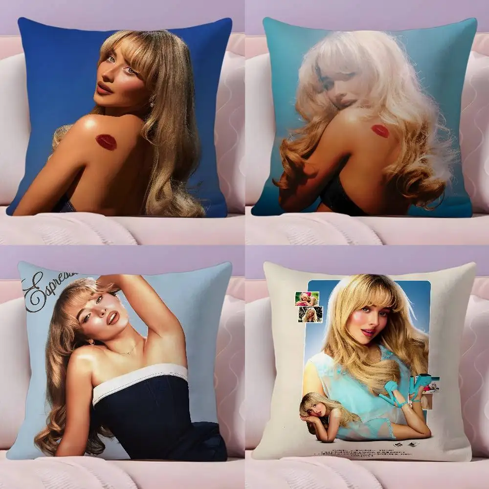 

Singer S-Sabrina C-Carpenter Pillow Case Pillowcase Ultra Soft Skin Friendly Fabric Cloud Like Comfort & Concealed Zipper