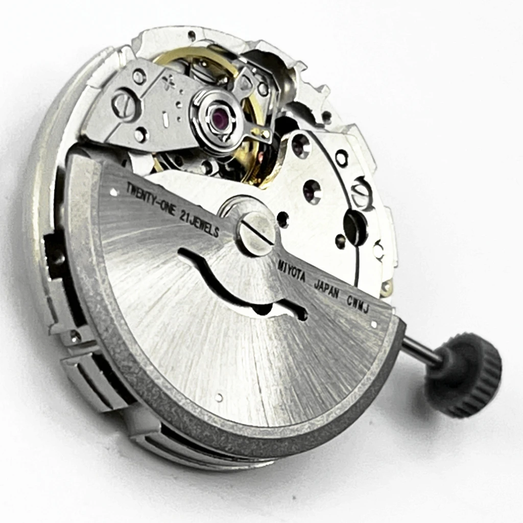 Miyota8215 Movement White Calendar 21 Jewels High Accuracy Mechanical Movement Watch Accessories