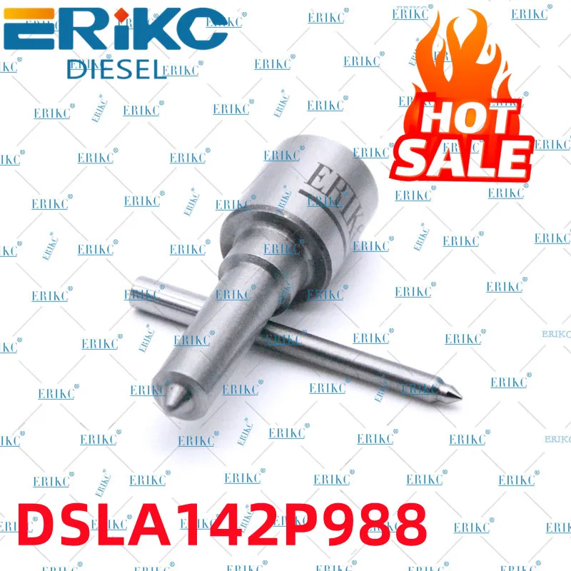 ERIKC DSLA142P988  Diesel common rail injector nozzle DSLA 142P988 genuine fuel injecor nozzle P988 for 0445110076