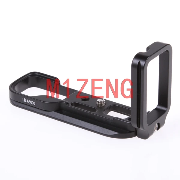 A5000 Quick Release L Plate/Bracket Holder hand Grip for Sony ILCE-5000 ILCE-5100 A5100 camera RRS tripod