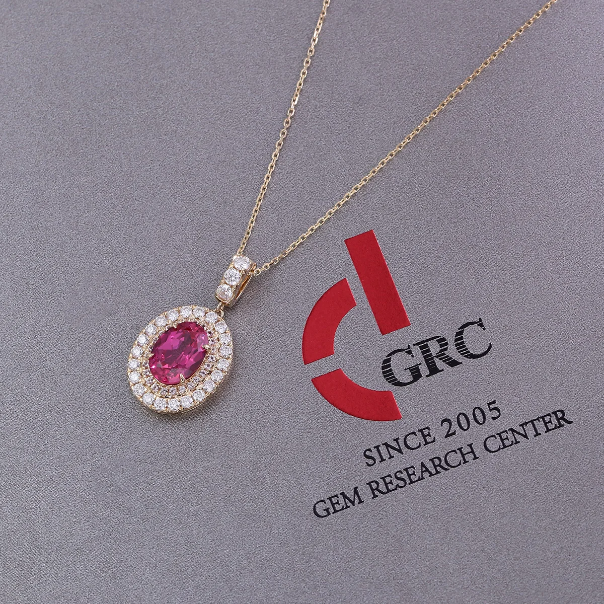 

Прованс из цельного золота 18/14/10 карат овальной огранки, выращенный в лаборатории рубин джедая с полным набором кулон DEF VVS с муассанитами, ювелирные изделия по индивидуальному заказу