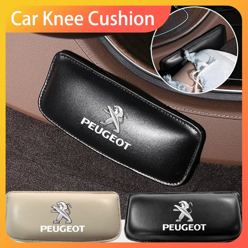 

Car Knee Cushion Soft Knee Pad Car Interior Pillow Car Accessories For Peugeot 108 406 407 408 206 307 308 508 Car Accessories