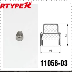 High Quality Auto Parts 50/ 100 Pieces Fuel Injector Repair Kit Metal Micro Filter 6*5.5mm