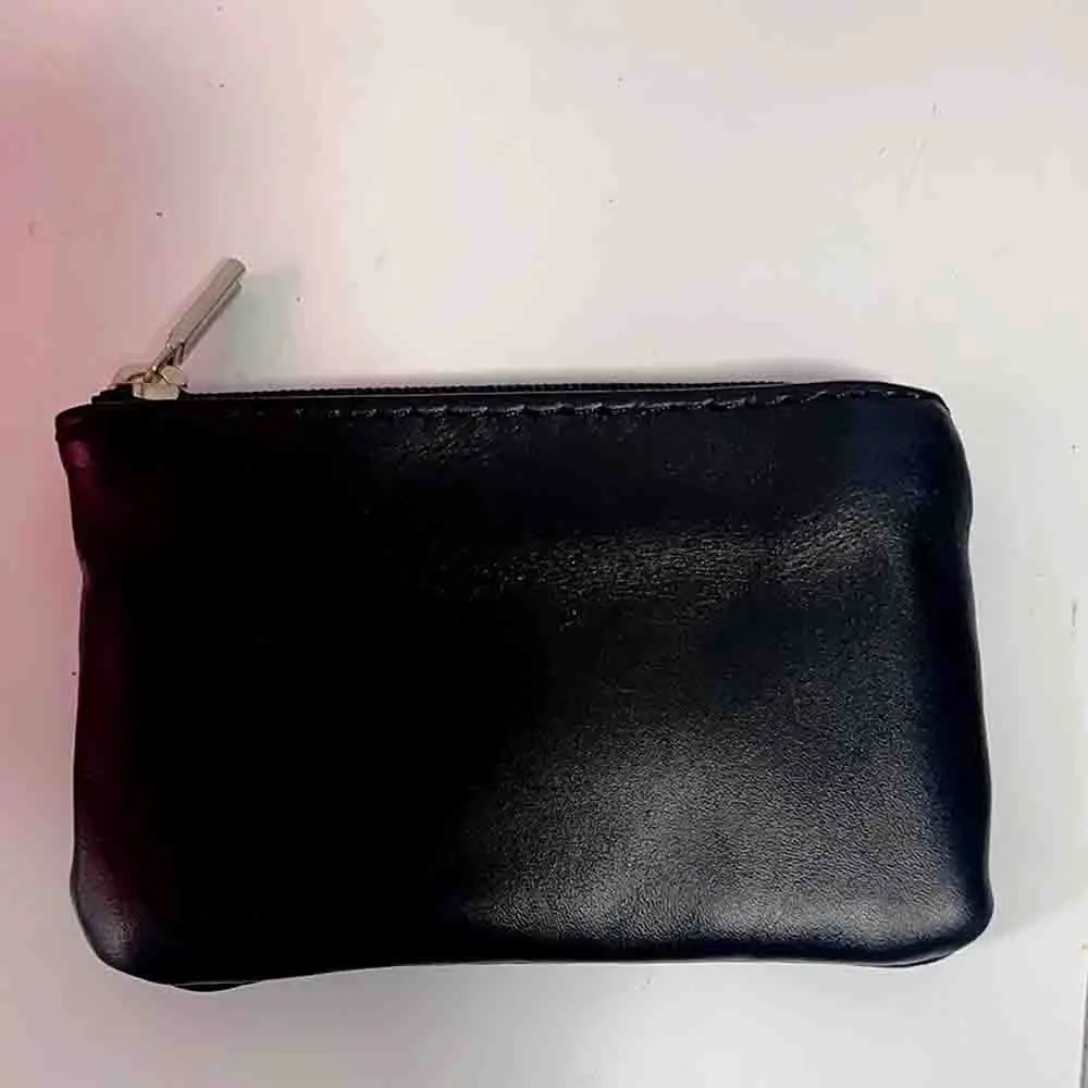 حقيبة عملات معدنية بسحاب، محفظة عصرية للعملات المعدنية، حافظة مفاتيح من البولي يوريثان، محفظة مدمجة لحمل المفاتيح للسفر، جيب للاستخدام اليومي