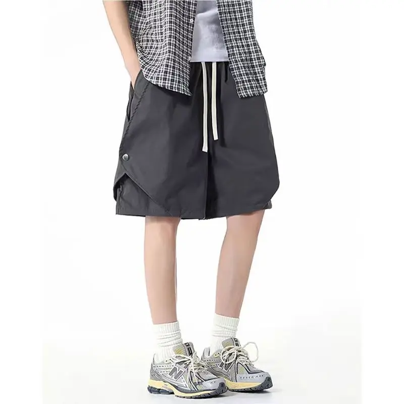 Tooling Casual Shorts Fashionable Outer Wear Men's Summer Five-point Pants New Loose