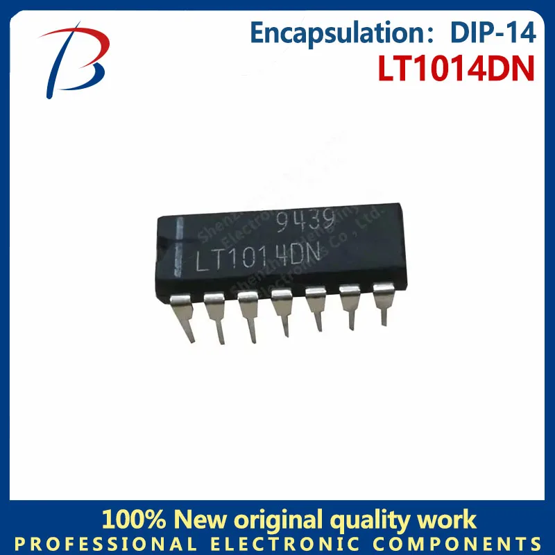 5pcs LT1014DN 연산 증폭기 칩 패키지 DIP-14