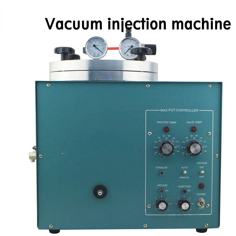 

Inlet Valve Square Vacuum Injection Machine VWI-2 Vacuum Injection Machine Special Wax Machine For Plastic Mould 220V 1PC