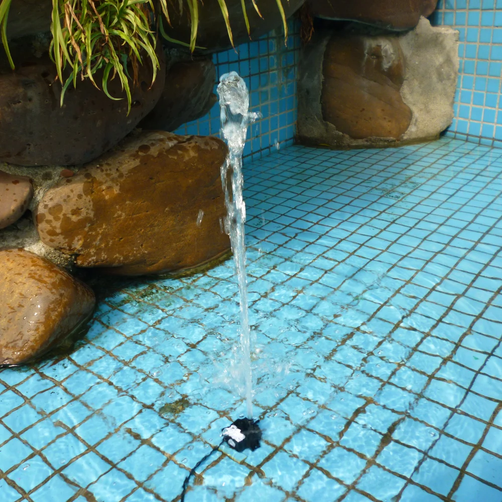 Ultra-quiet Mini DC12V Brushless Water Oil Pump Waterproof Submersible Fountain Aquarium Circulating 240L/H 5W Lift 3M 0~100℃