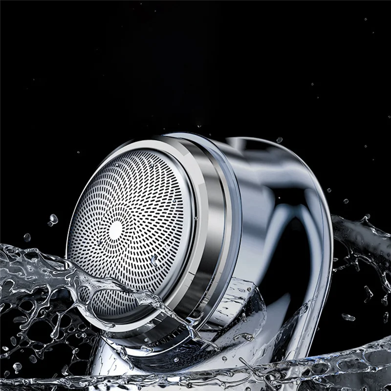 Rasoio elettrico IPX7 Mini rasoio portatile con Display digitale elettrico impermeabile da uomo