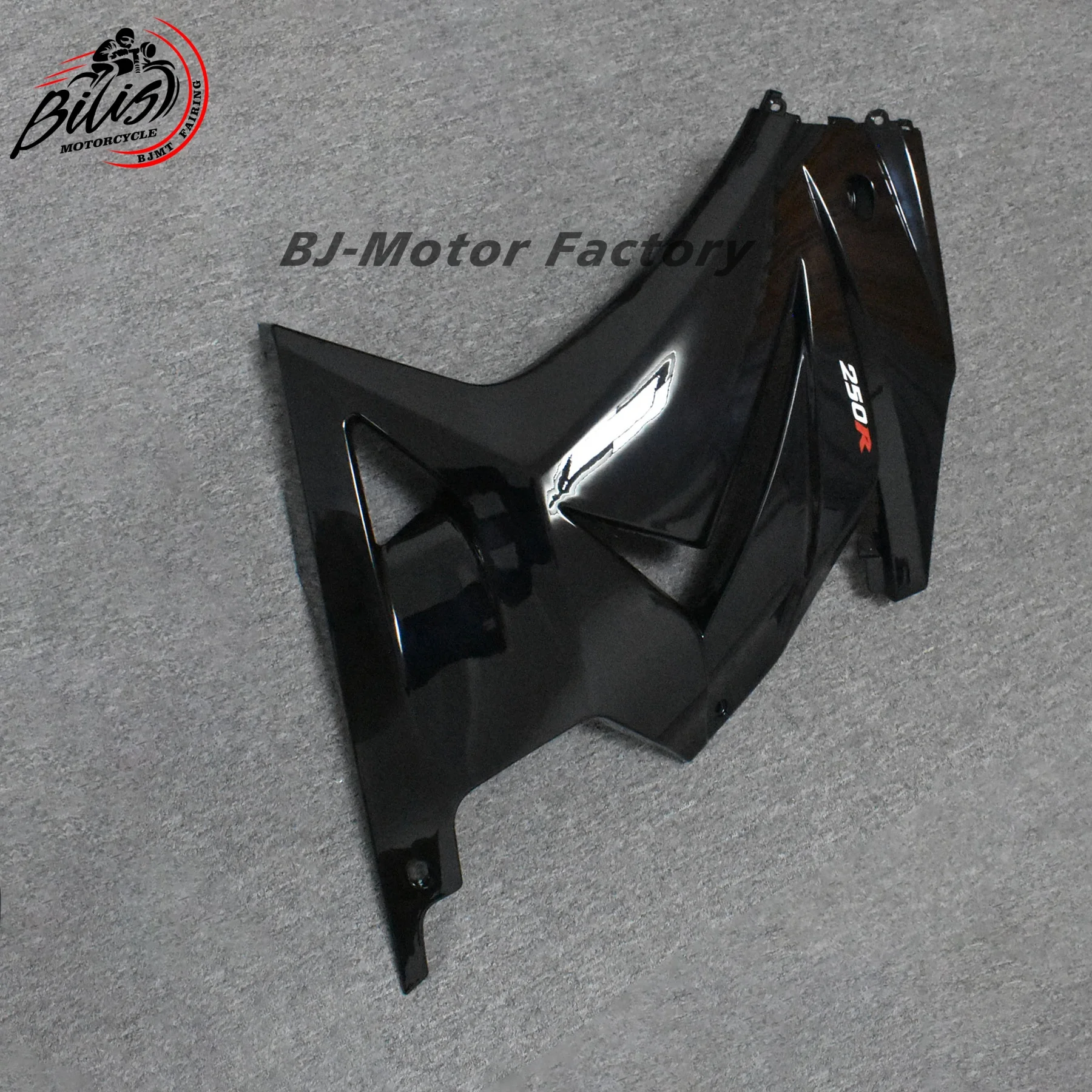غطاء هدية للوحة على كلا الجانبين للدراجة لـ KAWASAKI ZX250 2008-2012 - واقي جانبي مصبوب حقن ABS