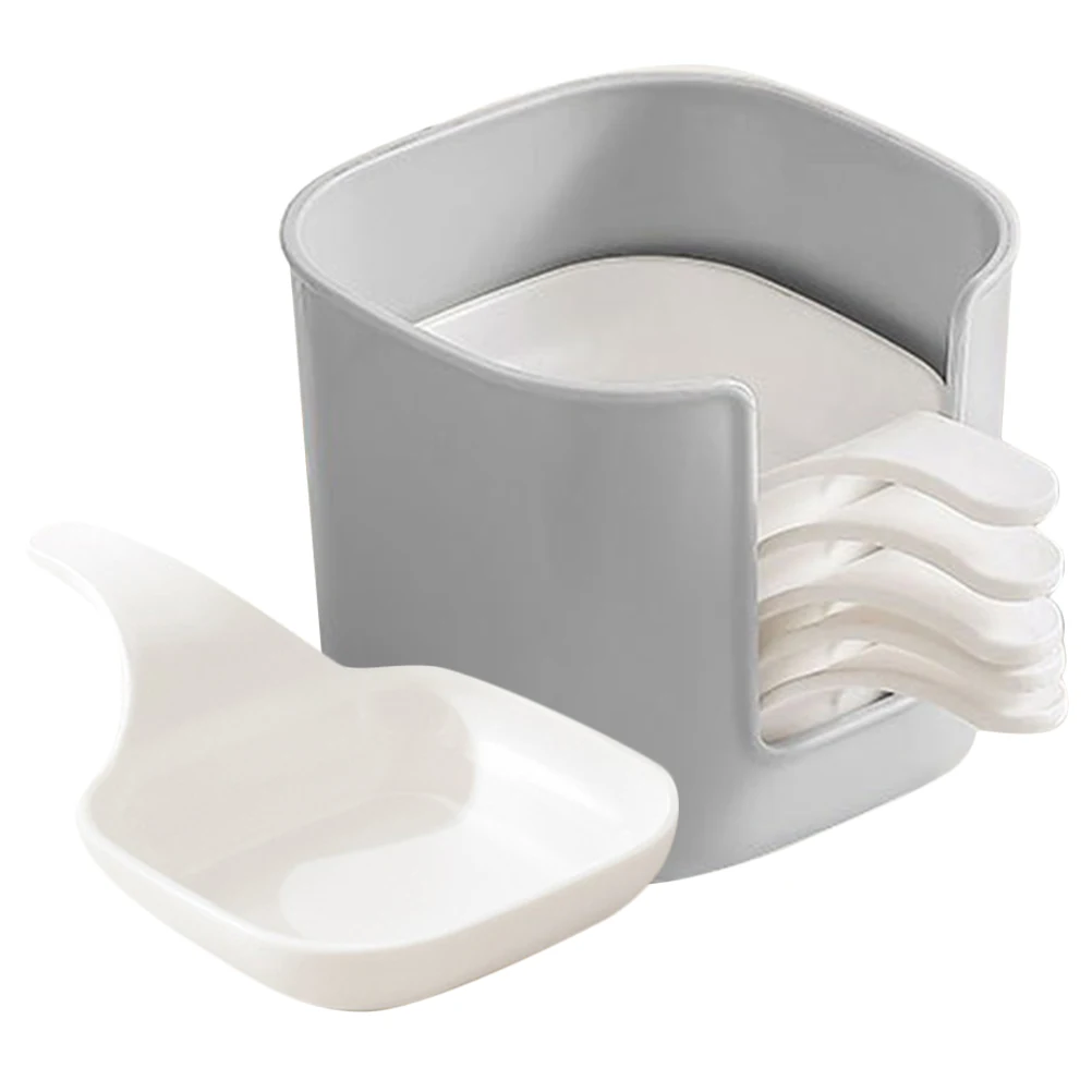

1 set Seasoning Plate Set Square Sauce Dishes PP Material Holder Fruits Nuts C ies Small Bowls Dipping Sauces Storage