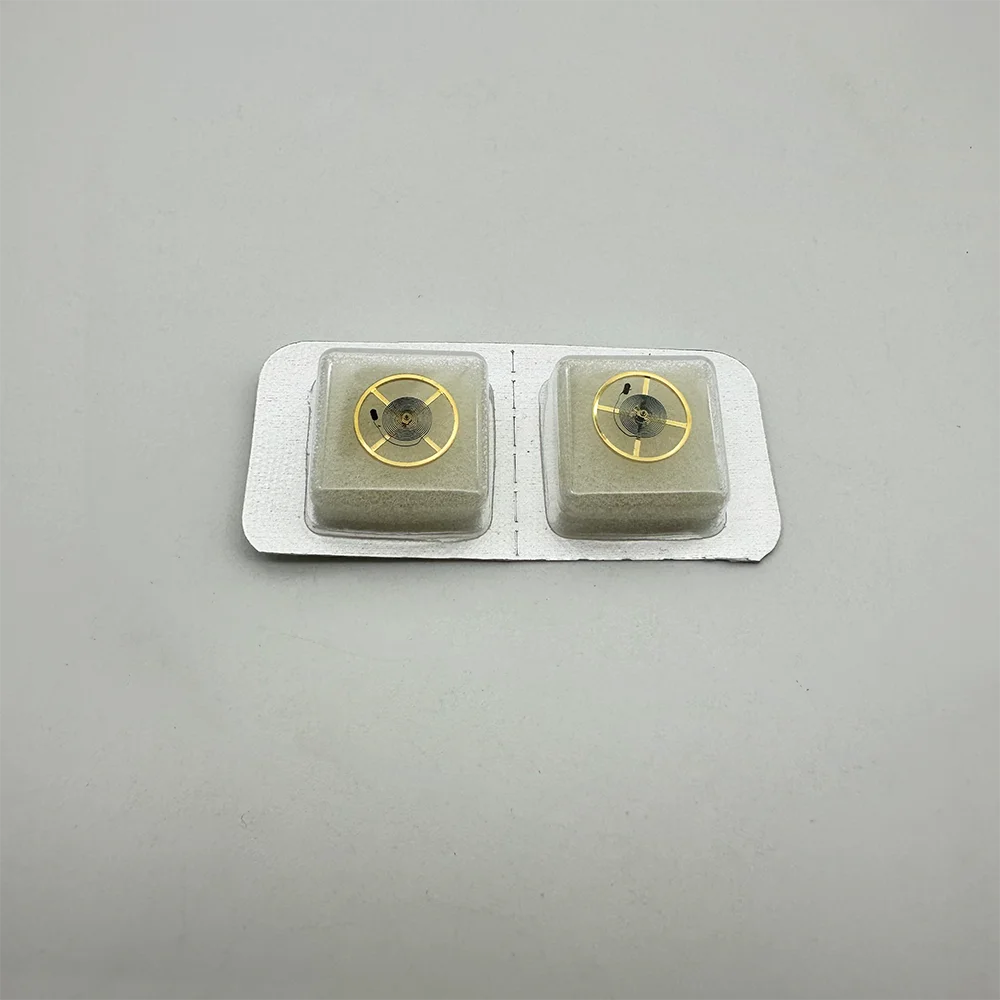 Watch Accessories Balance Wheel Suitable for Shanghai 3186 3135 Movement Full Swing Blue Oil Wire