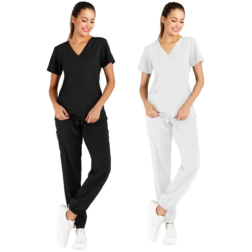 Uniformes de gIslande d'allaitement lavables pour femmes, tissu doux anti-déformable, tissu de qualité supérieure, polyester, rayonne, spandex