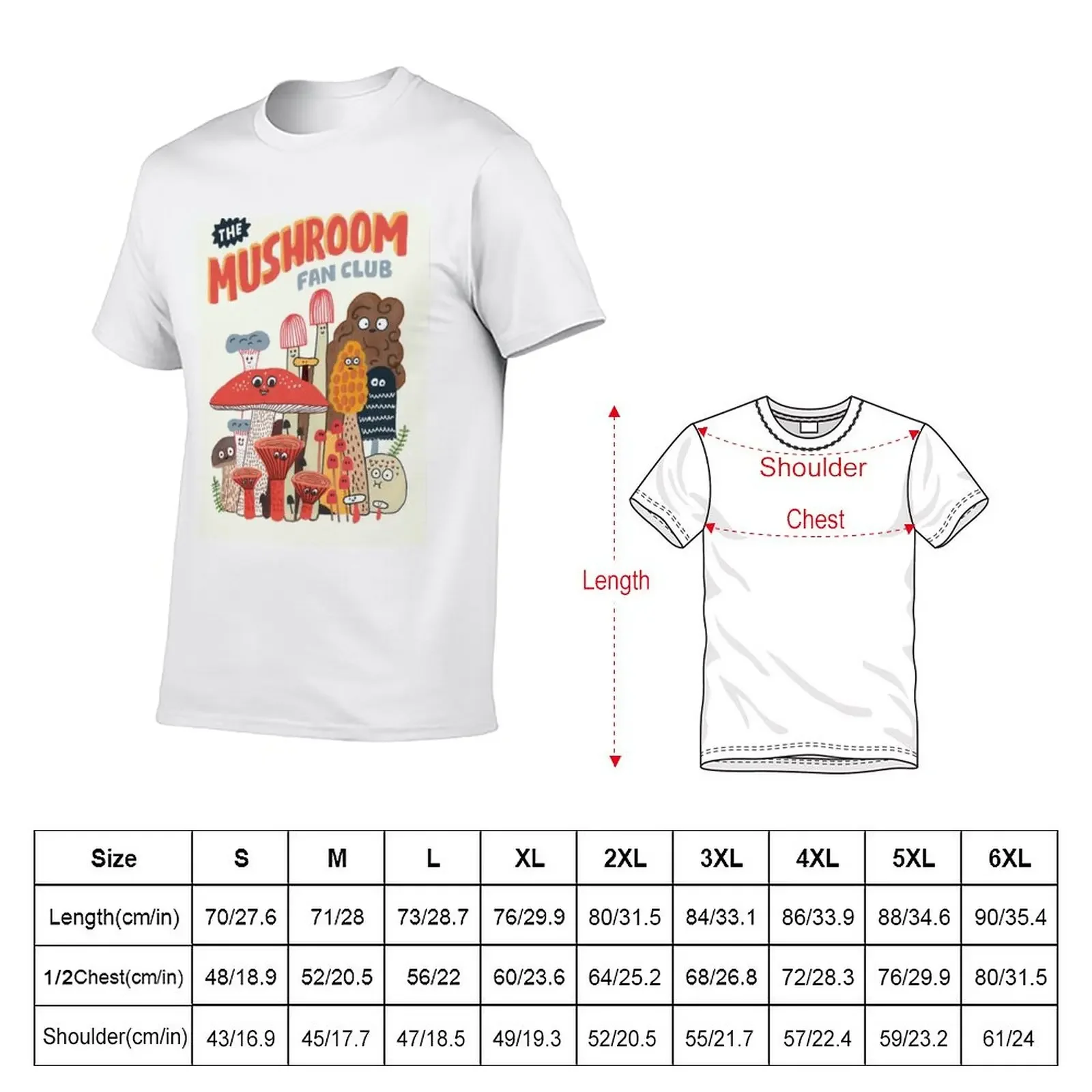 The Mushroom Fan Club Exhibitions T-Shirt customs design your own graphics aesthetic clothes t shirt men