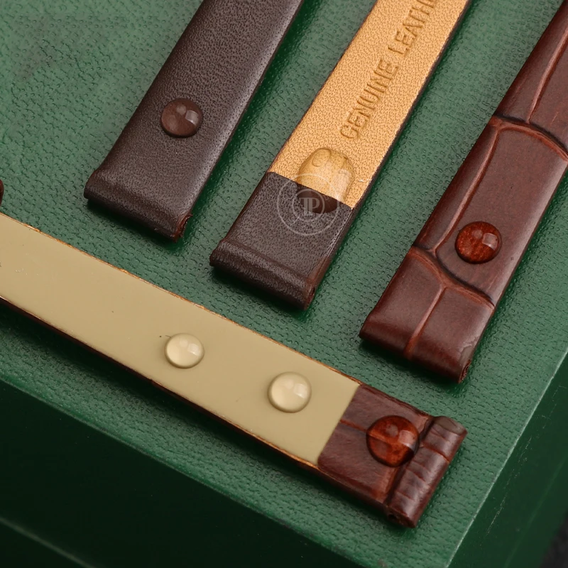 Soft Elegant Geunine Leather Strap Women Watch Band 6mm 8mm 10mm 12mm 14mm Small Size Width First Layer Cowhide Lady Watchband