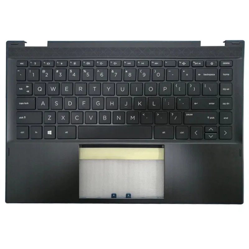 

Новый верхний корпус упора для рук с клавиатурой без подсветки Blue Edge для HP 14-DW 14T-DW