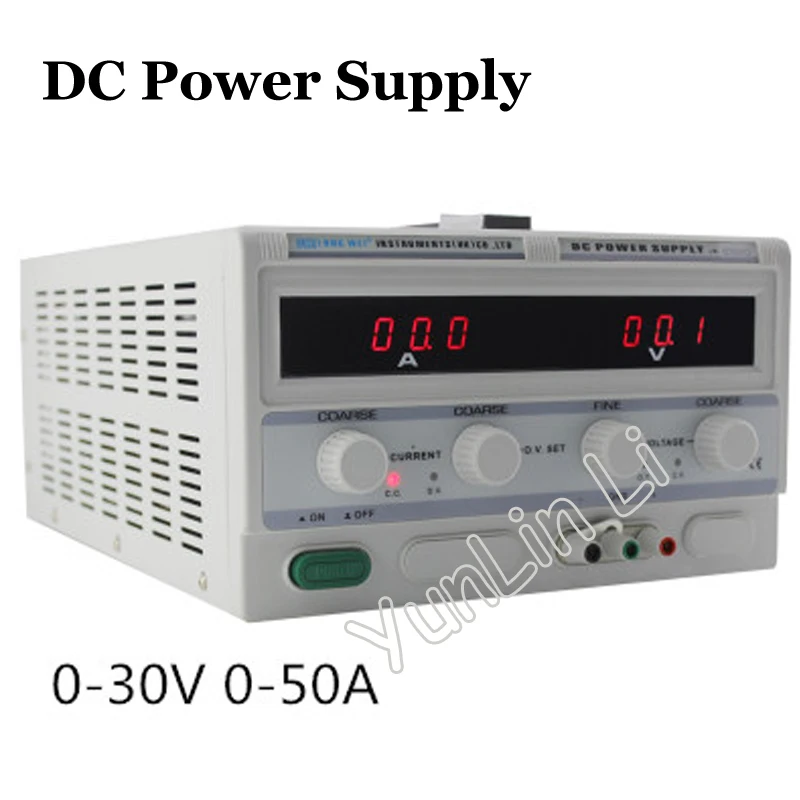 30V 50A DC Power Supply Voltage Regulator/Stabilizer High Precision Digital Display Power Supply LW-3050KD