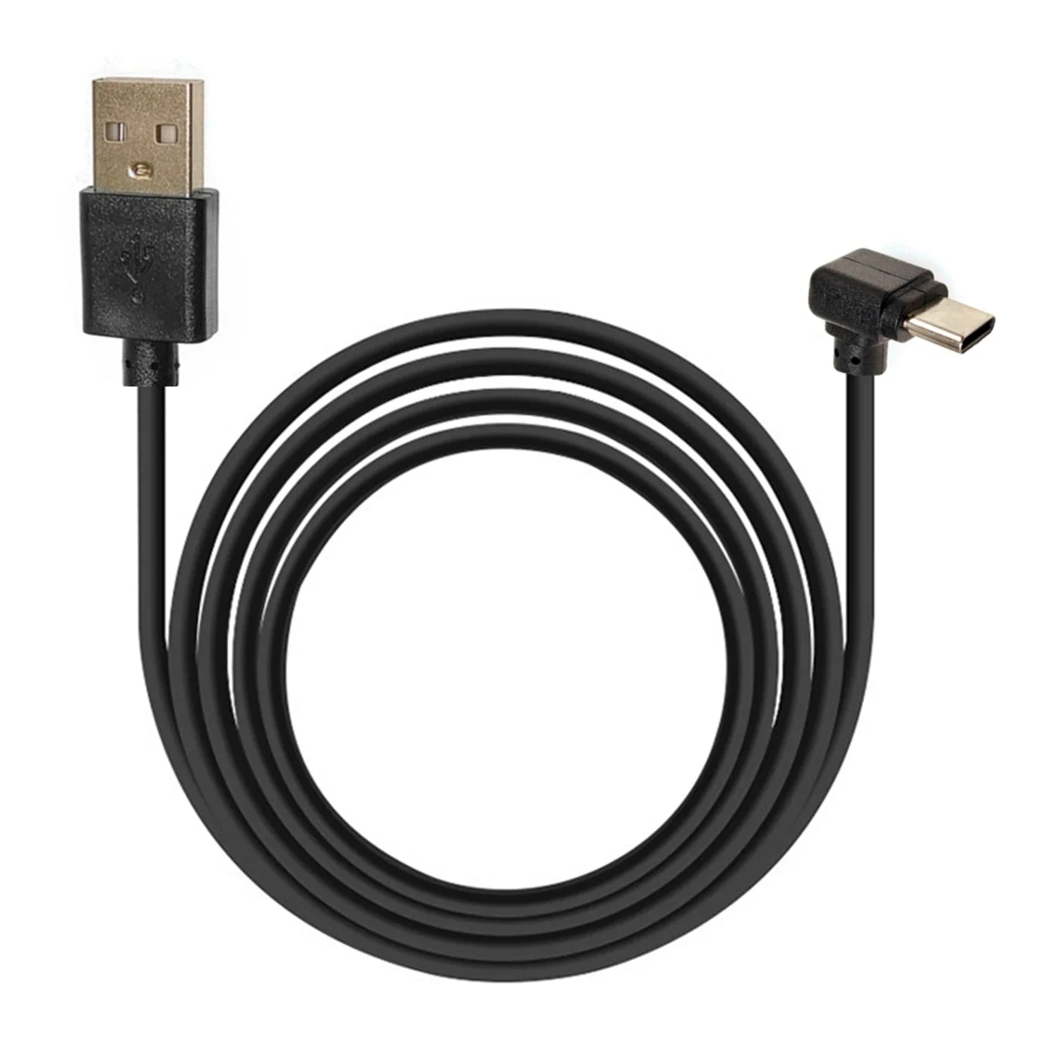 C-Type USB Cable, 20cm 50cm 100 cm Fast Charging Cable, A, 90-degree Angle, Type-C-USB, Data Cable for All Smartphone