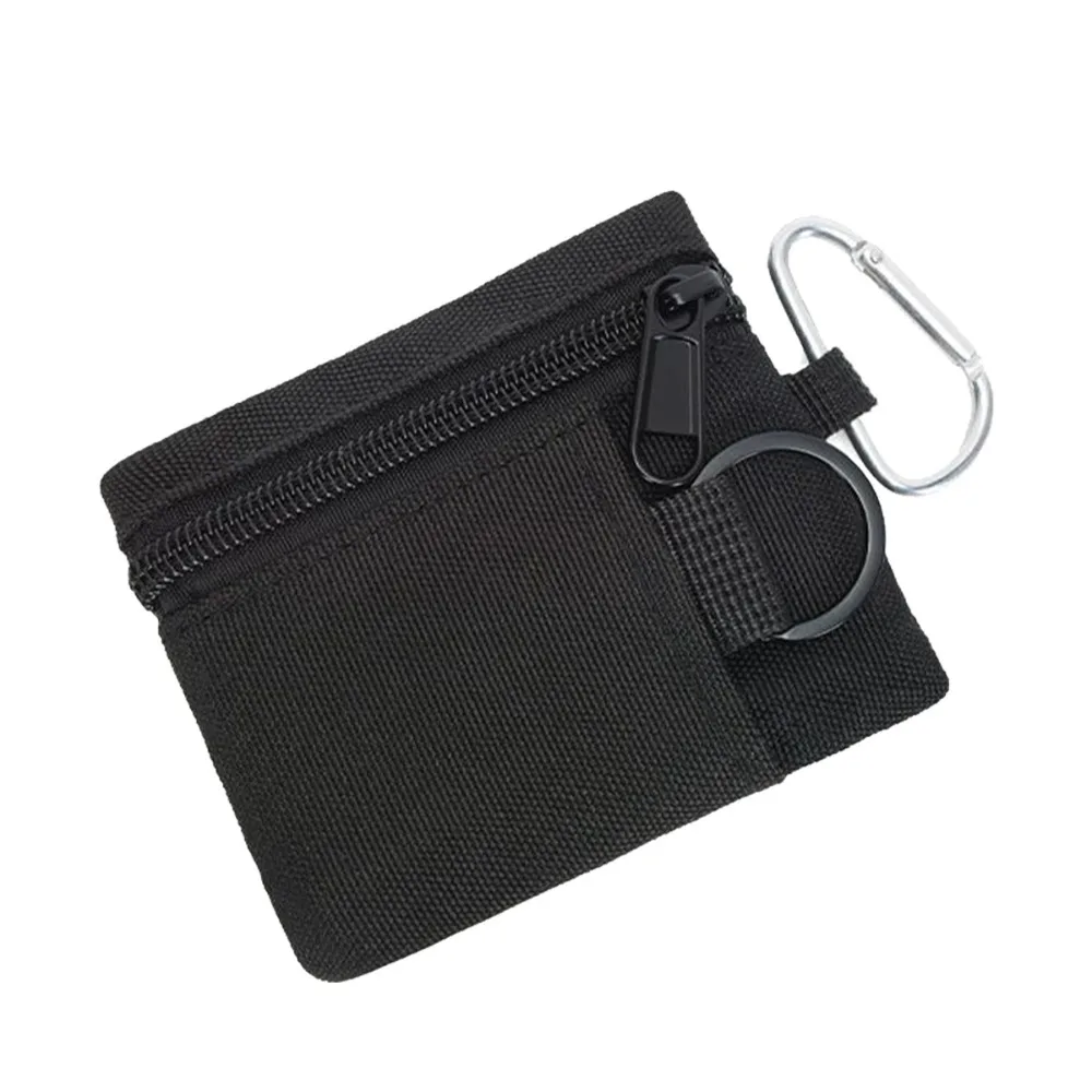 New Zipper EDC Molle Pouch Wallet Keychain Earbuds Mobile Phone Pouch Outdoor Belt Waist Bag for Men