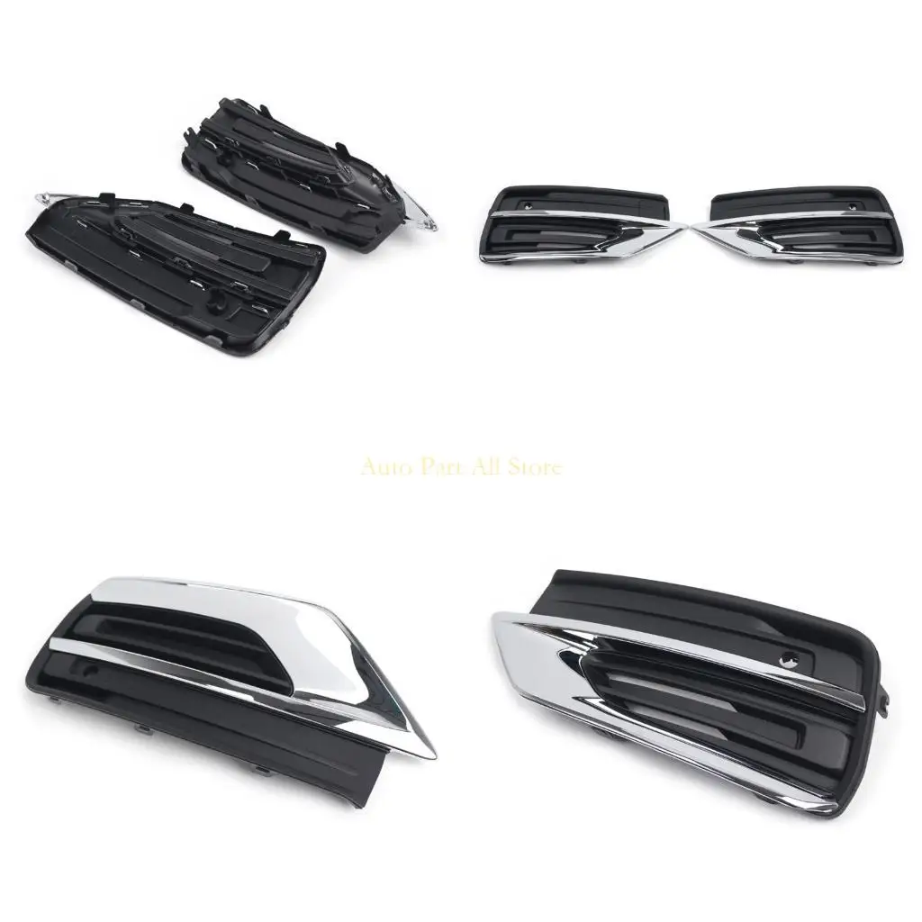 

J0MA Left/Right Replacement Fog Lamp Grille Trim Cover Car Front Bumper Fog Light Grille for XC90 2020 to ONWARDS 31663539
