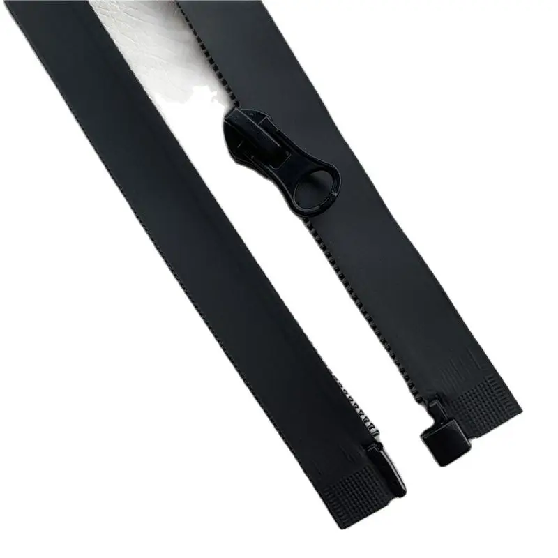 Spot Groothandel #5 Nylon Waterdichte Open-End Rits Casual Kledingjack Onzichtbare Rits Silder Met Tpu Waterdichte Film