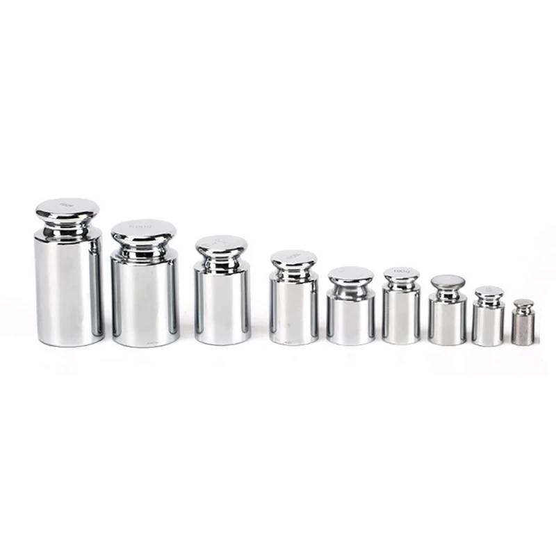 1-100 Gram Nauwkeurige Kalibratie Set High Quality Chrome Plating Schaal Gewichten Set Voor Thuis Keuken Tool 1-5Pcs Weight