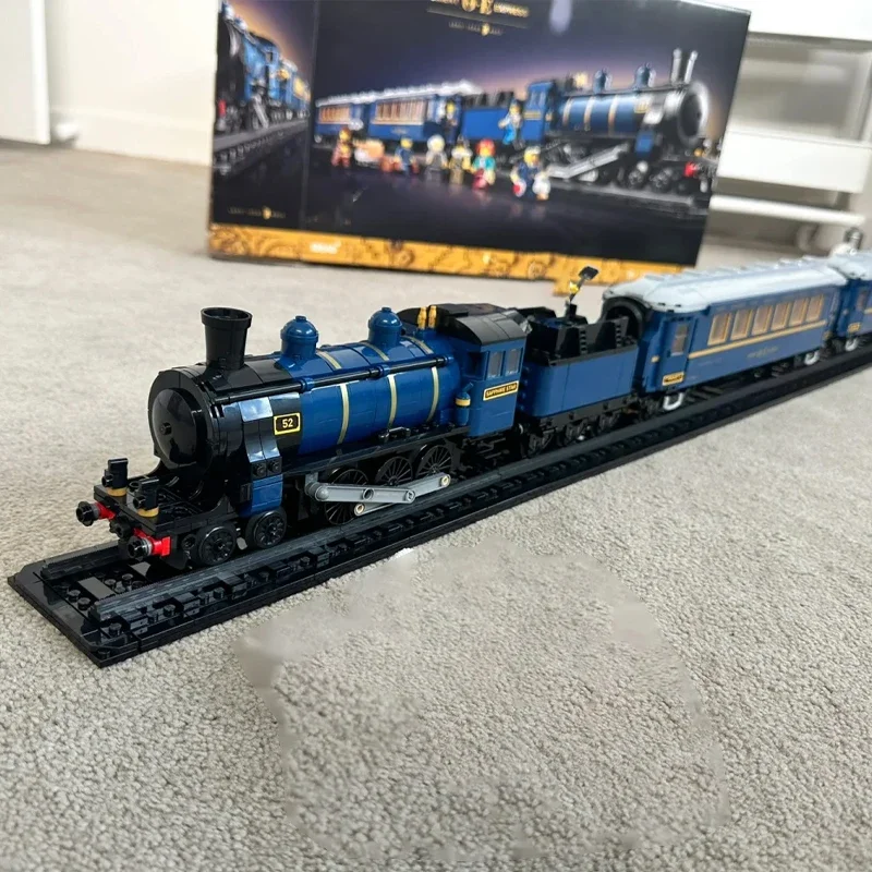 2024 neue Express Zug Bausteine Set 140th Anniversary Luxus Zug Diy Spielzeug Für Kinder Geschenke